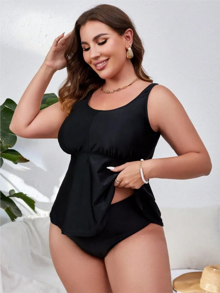 L-4XL Plus Size High Waist Bikini Women's Push Up Large Size 3XL 4XL Swimsuit Summer Mujer Tummy Control Swimwear Bikini Sets
L-4XL Plus Size High Waist Bikini Women's Push Up Large Size 3XL 4XL Swimsuit Summer Mujer Tummy Control Swimwear Bikini Sets