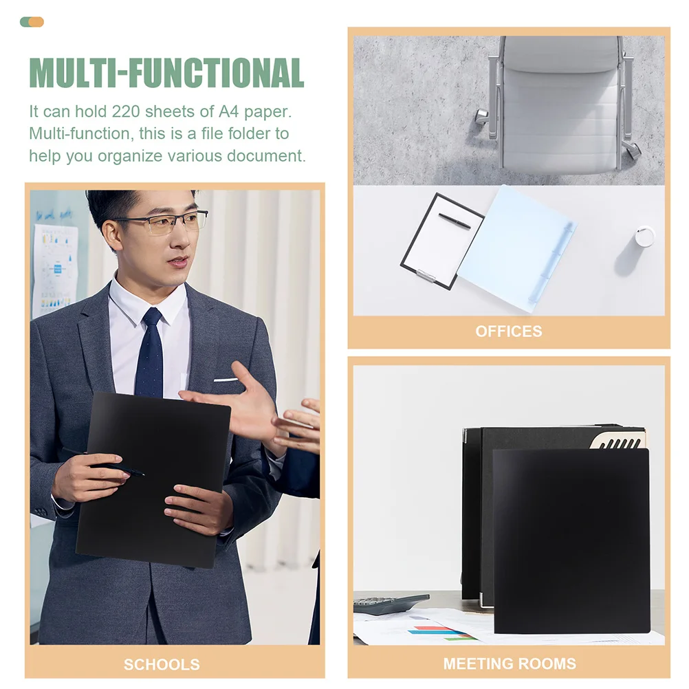 2pcs Plastic File A4 Lightweight Office School Blinder File Reusable Document Storage Folder Business Conference Folder
2pcs Plastic File A4 Lightweight Office School Blinder File Reusable Document Storage Folder Business Conference Folder