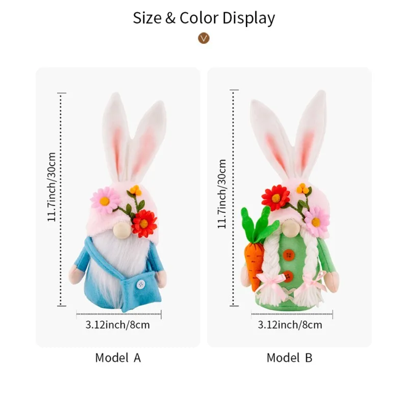 Indoor Decorations 2PCS Gnomes, Spring Summer Gnome Holiday Decorations, Handmade Stuffed Plush Gnomes
Indoor Decorations 2PCS Gnomes, Spring Summer Gnome Holiday Decorations, Handmade Stuffed Plush Gnomes