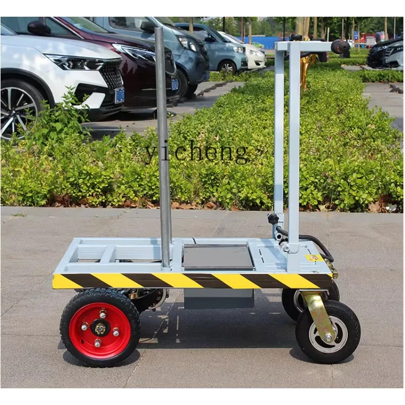 HYS flatbed truck pulls tiles, hand pushes folding trolley, construction site pulls goods, home improvement trailer
HYS flatbed truck pulls tiles, hand pushes folding trolley, construction site pulls goods, home improvement trailer