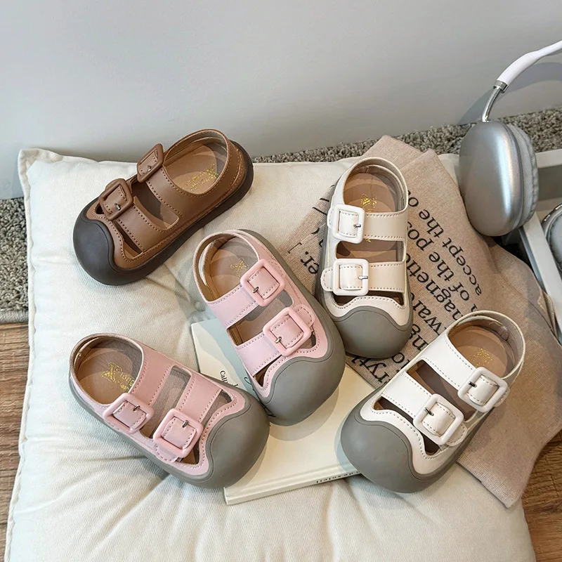 INS 2024 Summer New Children Sandals for Girls and Boys Korean Style Safe Learning Walking Leather Shoes Fashion and Comfortable
INS 2024 Summer New Children Sandals for Girls and Boys Korean Style Safe Learning Walking Leather Shoes Fashion and Comfortable
