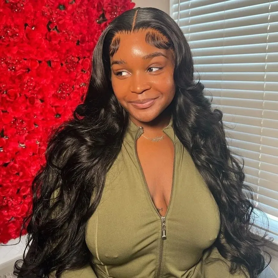 30 40 Inch 13x6 HD Transparent Body Wave Lace Frontal Human Hair Wig 220 Density 13x4 Lace Front Wig PrePlucked For Women
30 40 Inch 13x6 HD Transparent Body Wave Lace Frontal Human Hair Wig 220 Density 13x4 Lace Front Wig PrePlucked For Women
