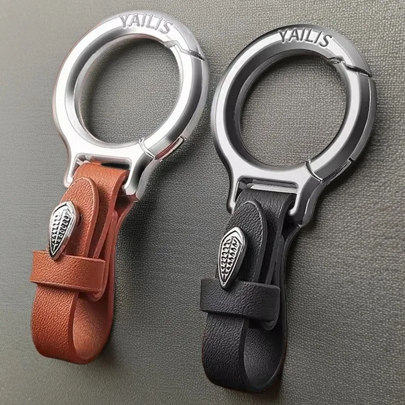 Multifunctional Buckle Big Ring Belt Man Keyring Supplies New Simplicity Car Moto Keychain Anti Loss Accessories Hook Gift
Multifunctional Buckle Big Ring Belt Man Keyring Supplies New Simplicity Car Moto Keychain Anti Loss Accessories Hook Gift
