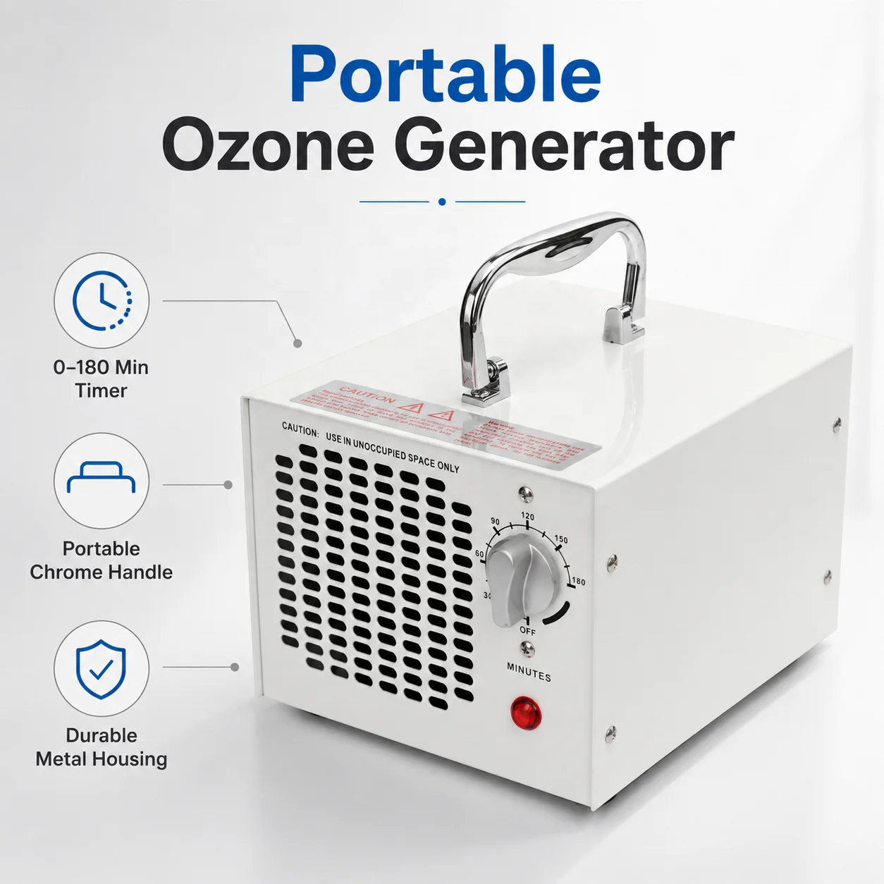 Compact Commercial Deodorizing Equipment With Removable Ozone Plate Rear Fan for Office Warehouse Cleaning Ozone Generator
Compact Commercial Deodorizing Equipment With Removable Ozone Plate Rear Fan for Office Warehouse Cleaning Ozone Generator