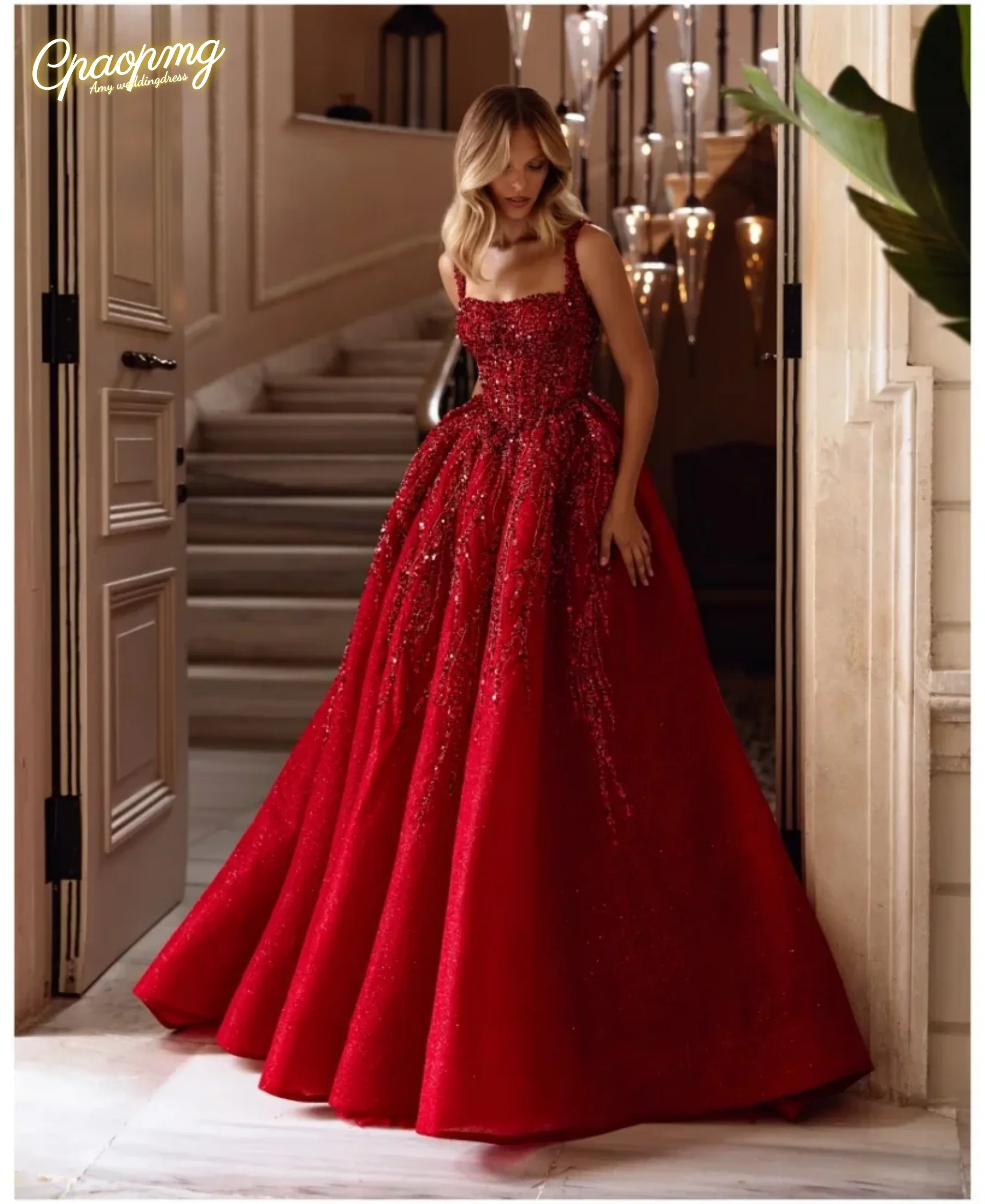 Индивидуальный вечерний наряд с красными пайетками, платье-футляр с тонкими бретелями, без плеч, для вечеринок и балов
Индивидуальный вечерний наряд с красными пайетками, платье-футляр с тонкими бретелями, без плеч, для вечеринок и балов