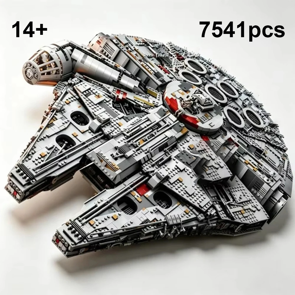 Popular toy spaceship series Big Millennium good space battleship model building blocks youth educational assembly toys gifts
Popular toy spaceship series Big Millennium good space battleship model building blocks youth educational assembly toys gifts