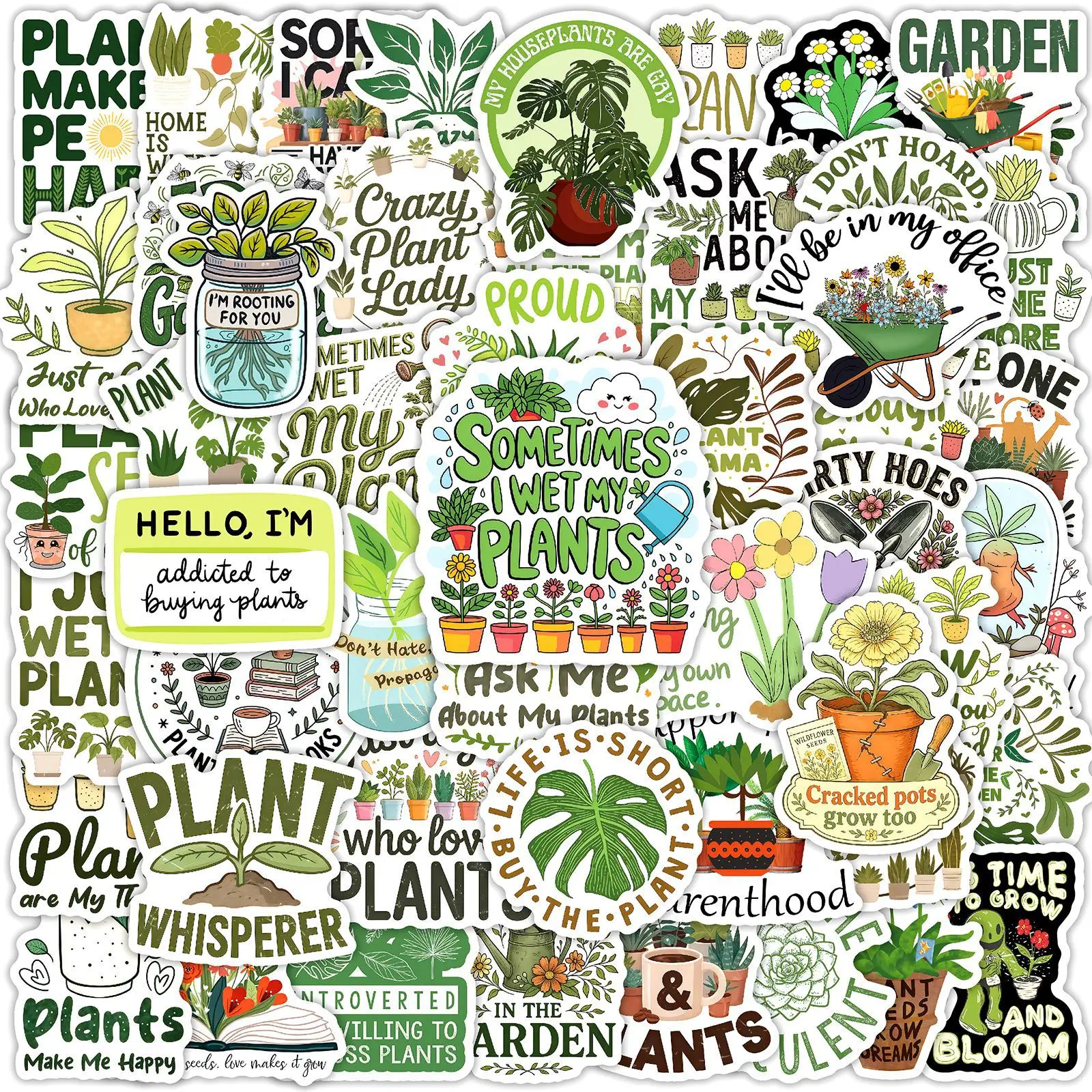50Pcs Green Plant Inspirational Fun Phrases Stickers Cartoon Graffiti Waterproof Decals Creative Aesthetic DIY Toy Gift
50Pcs Green Plant Inspirational Fun Phrases Stickers Cartoon Graffiti Waterproof Decals Creative Aesthetic DIY Toy Gift