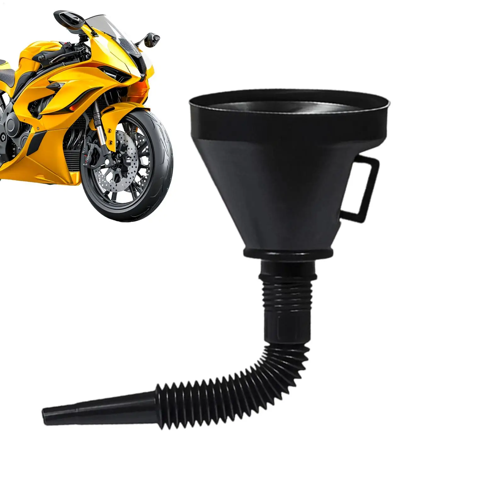 Refueling Funnel Motorcycle Refuel Gasoline Engine Oil Funnel Motorbike Car Long Mouth Funnels Car Repair Filling Tools
Refueling Funnel Motorcycle Refuel Gasoline Engine Oil Funnel Motorbike Car Long Mouth Funnels Car Repair Filling Tools