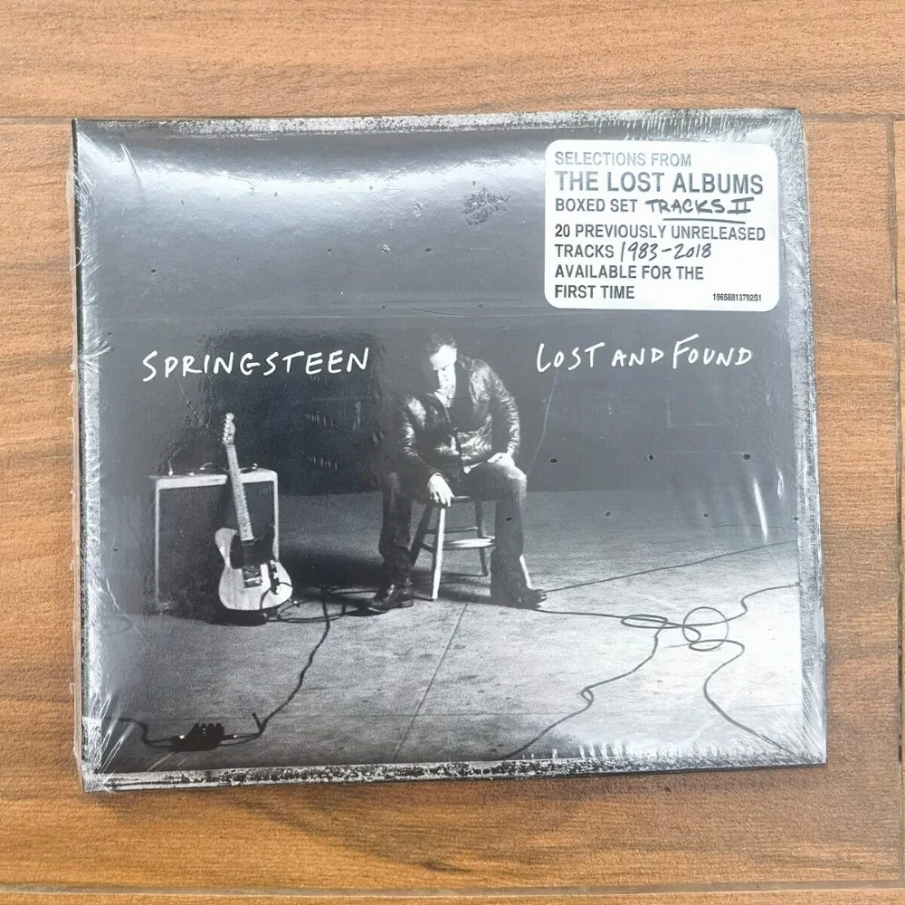 Bruce Springsteen Lost And Found CD 2025 Selections From The Lost Albums Heartland Rock Unreleased Tracks Sealed Disc
Bruce Springsteen Lost And Found CD 2025 Selections From The Lost Albums Heartland Rock Unreleased Tracks Sealed Disc