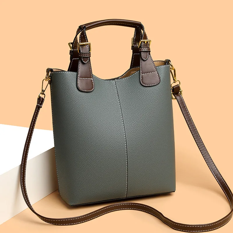 Fashion Color Block Design Versatile Atmospheric Tote Bag Set Fashion Mother Child Bag 2 Piece
Fashion Color Block Design Versatile Atmospheric Tote Bag Set Fashion Mother Child Bag 2 Piece