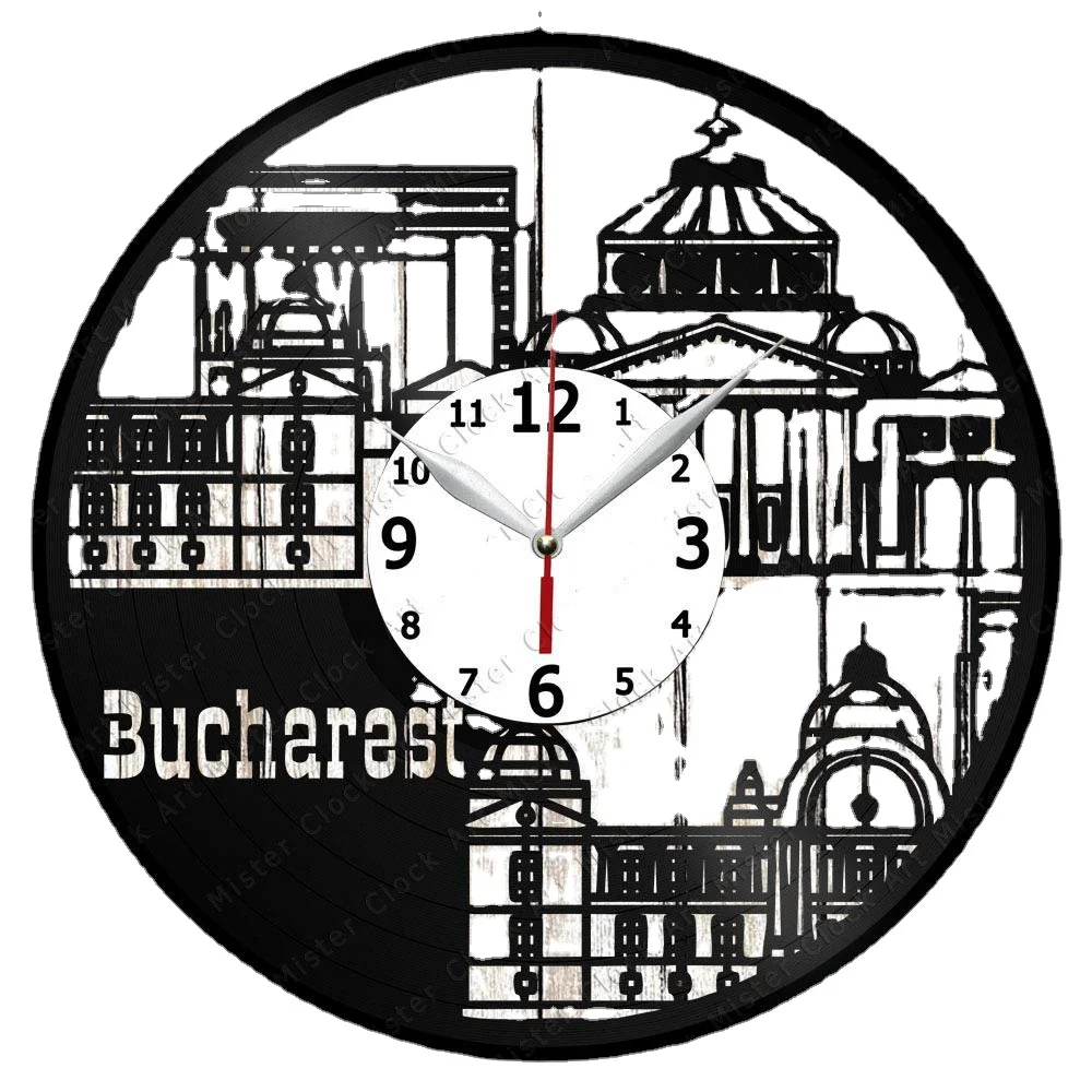 Bucharest Vinyl Record Wall Clock Home Art Decor Unique Design Handmade Original Gift Vinyl Clock Black Exclusive Clock Fan Art
Bucharest Vinyl Record Wall Clock Home Art Decor Unique Design Handmade Original Gift Vinyl Clock Black Exclusive Clock Fan Art