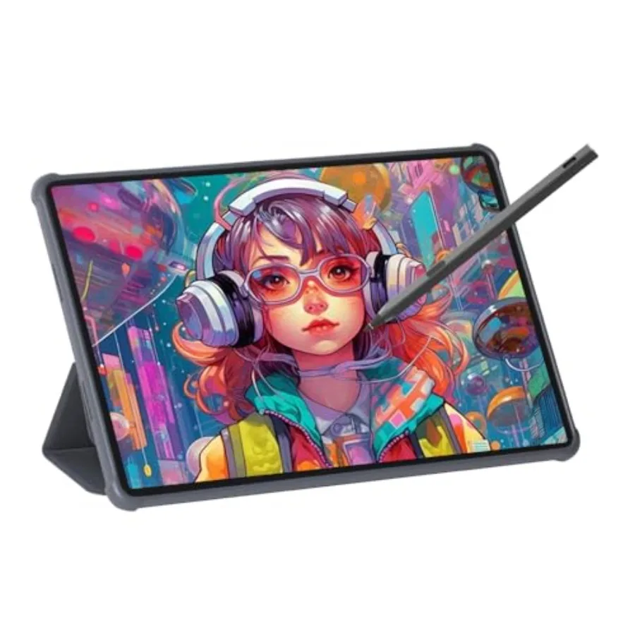 Standalone Drawing Tablet for digital art ABS plastic body matte black finish 11-inch anti-glare screen with 90Hz refresh rate
Standalone Drawing Tablet for digital art ABS plastic body matte black finish 11-inch anti-glare screen with 90Hz refresh rate