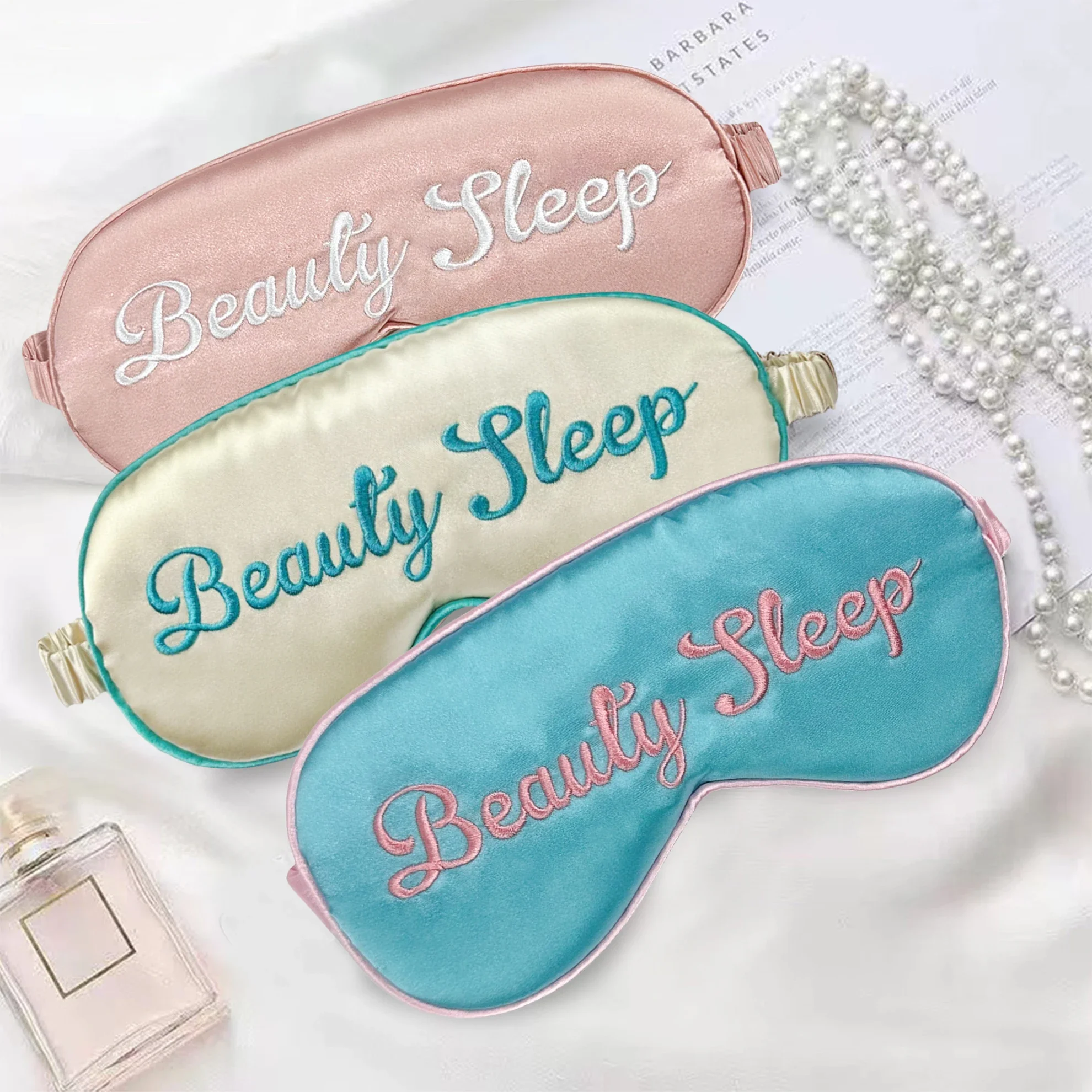 1pc Beauty sleep Mask - Soft Dual-Sided Silk Eye Cover with Elastic Band, Light Blocking Blindfold for
1pc Beauty sleep Mask - Soft Dual-Sided Silk Eye Cover with Elastic Band, Light Blocking Blindfold for