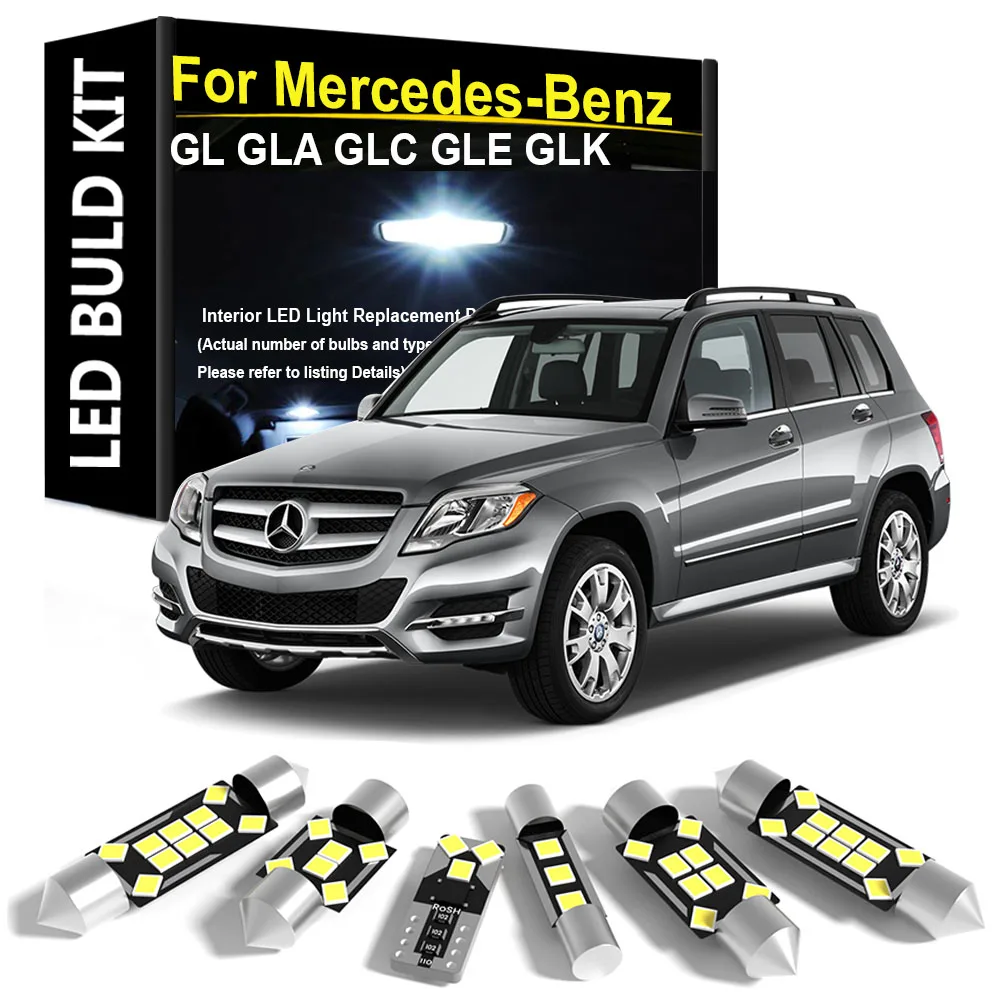 Car Interior Light LED For Mercedes-Benz GL X164 X166 GLA X156 GLC X253 GLE W166 GLK X204 2006-2015 2016 2017 2018 2019 Canbus
Car Interior Light LED For Mercedes-Benz GL X164 X166 GLA X156 GLC X253 GLE W166 GLK X204 2006-2015 2016 2017 2018 2019 Canbus