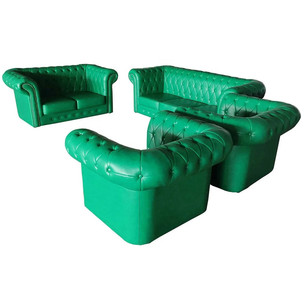 # Green Leather Sofa Solid Wood Frame Soft And Genuine Material For Hotel Club Living Room Home Furniture
# Green Leather Sofa Solid Wood Frame Soft And Genuine Material For Hotel Club Living Room Home Furniture
