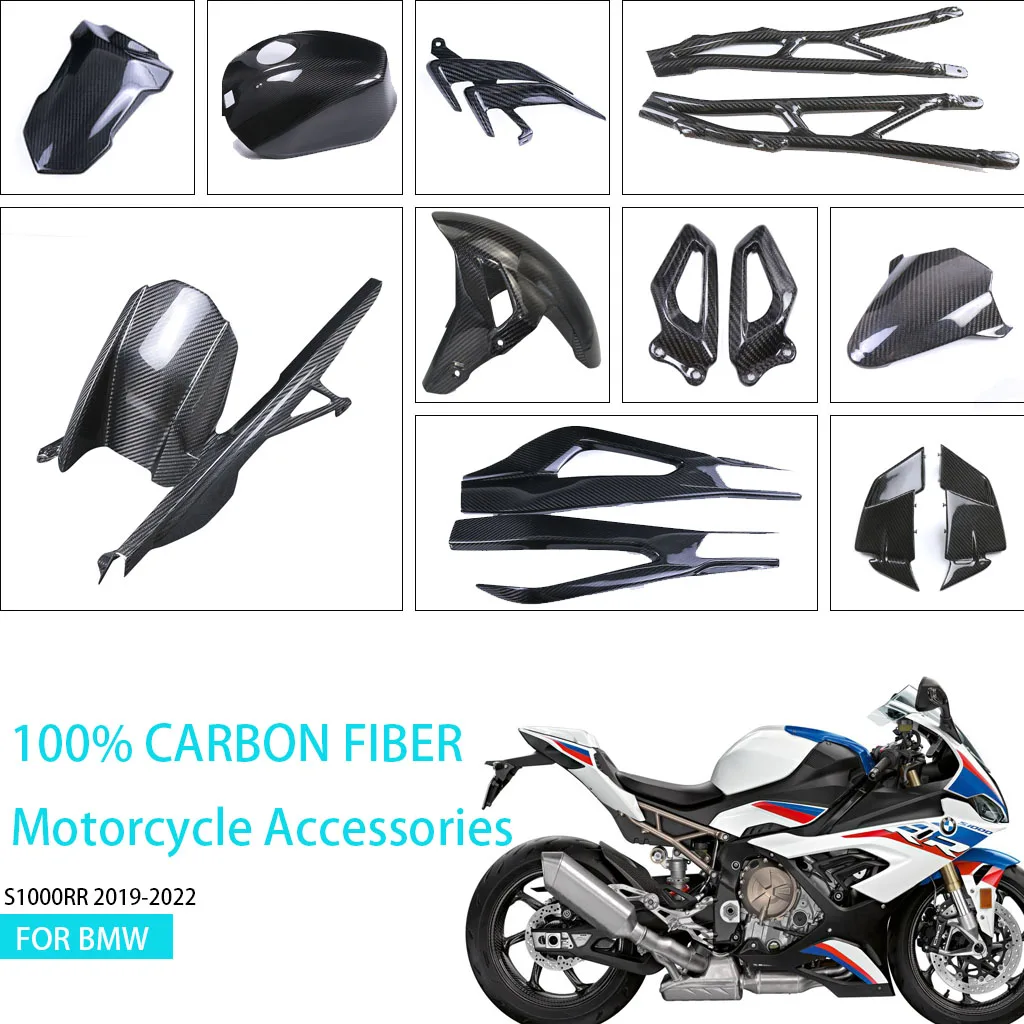 3K Carbon Fiber For BMW S1000RR 2019 2020 2021 2022 Motorcycle Fender Fuel Tank Side Fairing Panels Cover Accessories Protector
3K Carbon Fiber For BMW S1000RR 2019 2020 2021 2022 Motorcycle Fender Fuel Tank Side Fairing Panels Cover Accessories Protector