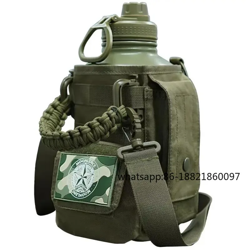 Stainless steel kettle, large capacity portable sports cold insulation cup car camping warm water bottle 2 liters
Stainless steel kettle, large capacity portable sports cold insulation cup car camping warm water bottle 2 liters