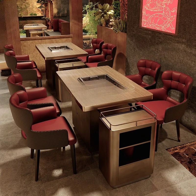 New Chinese chain restaurant dining table and chairs Hunan restaurant buffet restaurant card seat sofa bar
New Chinese chain restaurant dining table and chairs Hunan restaurant buffet restaurant card seat sofa bar