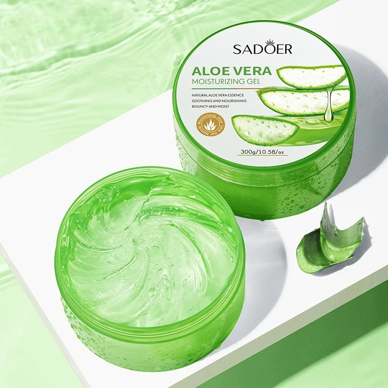 300g Vitamin C Aloe Vera Moisturizing Gel Refreshing Non Sticky Facial Cream Wash Free Deep Nourishing Maintain Skin Care
300g Vitamin C Aloe Vera Moisturizing Gel Refreshing Non Sticky Facial Cream Wash Free Deep Nourishing Maintain Skin Care