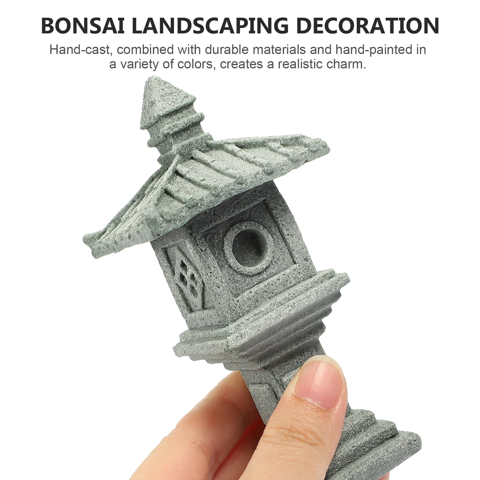1pc Simulated Landscape Wenchang Tower Stone Pavilion High Lantern Micro Ornament Garden Zen Decor Bonsai Home Landscape Prop
1pc Simulated Landscape Wenchang Tower Stone Pavilion High Lantern Micro Ornament Garden Zen Decor Bonsai Home Landscape Prop