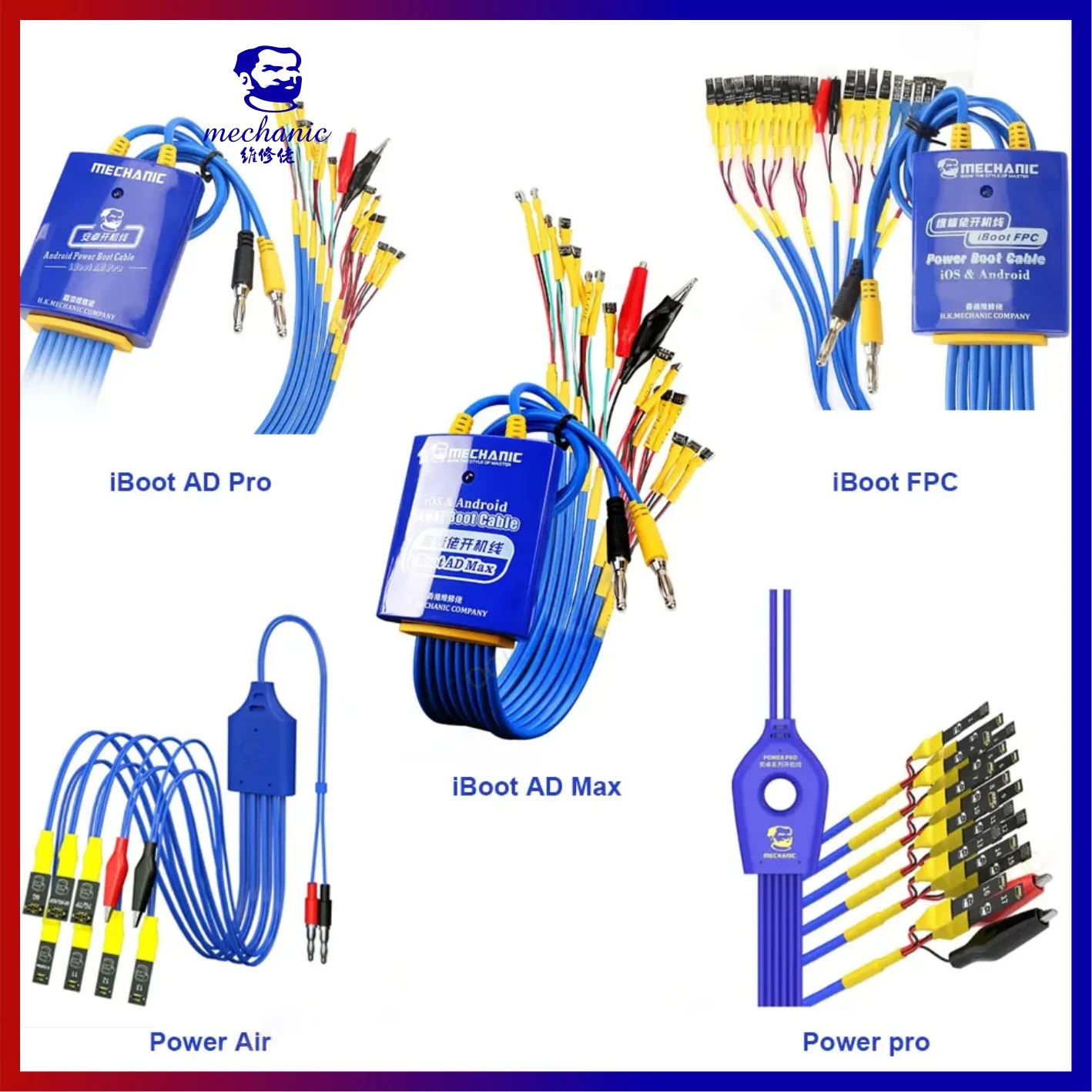 MECHANIC Power Boot Control Line For Android/iPhone 6-13 Mobile Phone Repair Power Supply Test Cable Line Huawei Xiaomi Samsung
MECHANIC Power Boot Control Line For Android/iPhone 6-13 Mobile Phone Repair Power Supply Test Cable Line Huawei Xiaomi Samsung