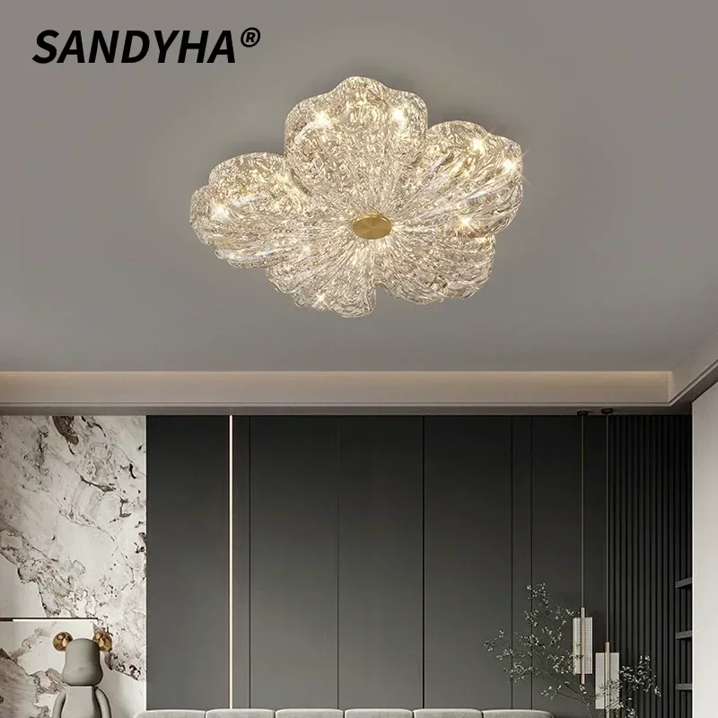 SANDYHA Nordic Gold Flower Chandelier Led Pendant Light for Restaurant Bedroom Living Room Home Decor Ceiling Lamp
SANDYHA Nordic Gold Flower Chandelier Led Pendant Light for Restaurant Bedroom Living Room Home Decor Ceiling Lamp