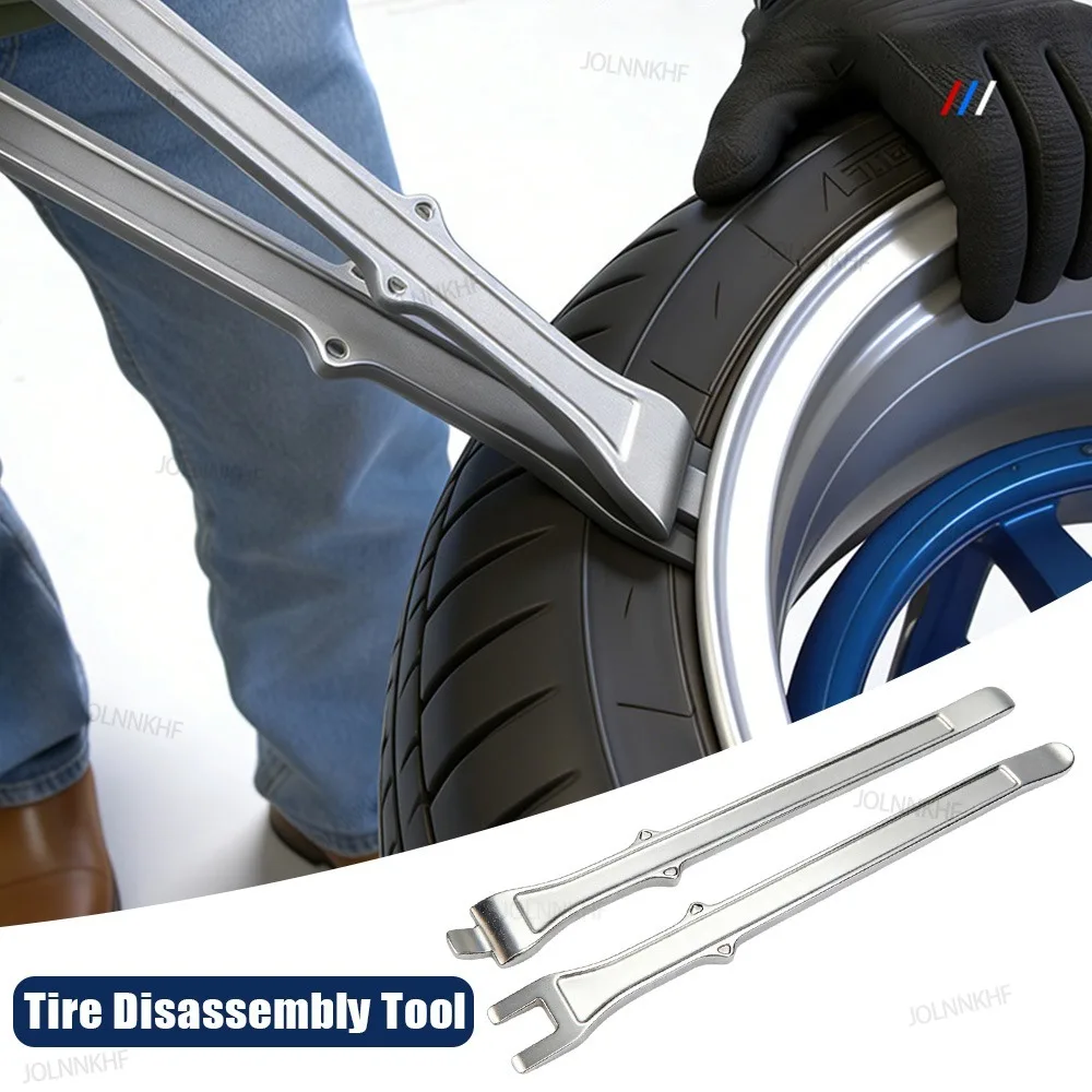 Universal Tire Pry Bar, Powerful Tire Disassembly Tool, Tire Replacement Kit, Tire Pull Rod for Motorcycle Repair & Maintenance
Universal Tire Pry Bar, Powerful Tire Disassembly Tool, Tire Replacement Kit, Tire Pull Rod for Motorcycle Repair & Maintenance