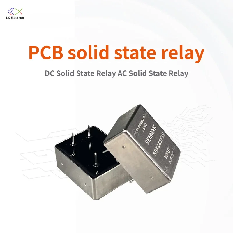 1-10pcs SENNDIK Solid State Relay Contactless PCB Pin 5A Horizontal DC Control DC 24V 380
1-10pcs SENNDIK Solid State Relay Contactless PCB Pin 5A Horizontal DC Control DC 24V 380