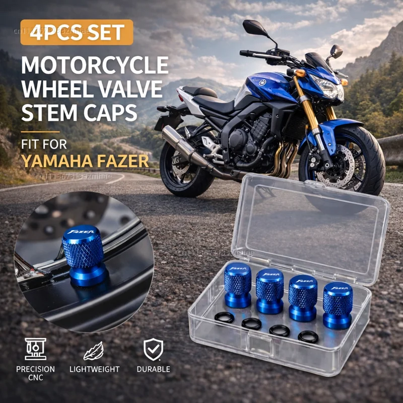 For Yamaha FZ1 FAZER FZ6 FZ6R FZ8 FAZER FZ750 FZR1000 Motorcycle Accessories CNC Aluminum Tire Valve Stem Cap Air Port Cover
For Yamaha FZ1 FAZER FZ6 FZ6R FZ8 FAZER FZ750 FZR1000 Motorcycle Accessories CNC Aluminum Tire Valve Stem Cap Air Port Cover