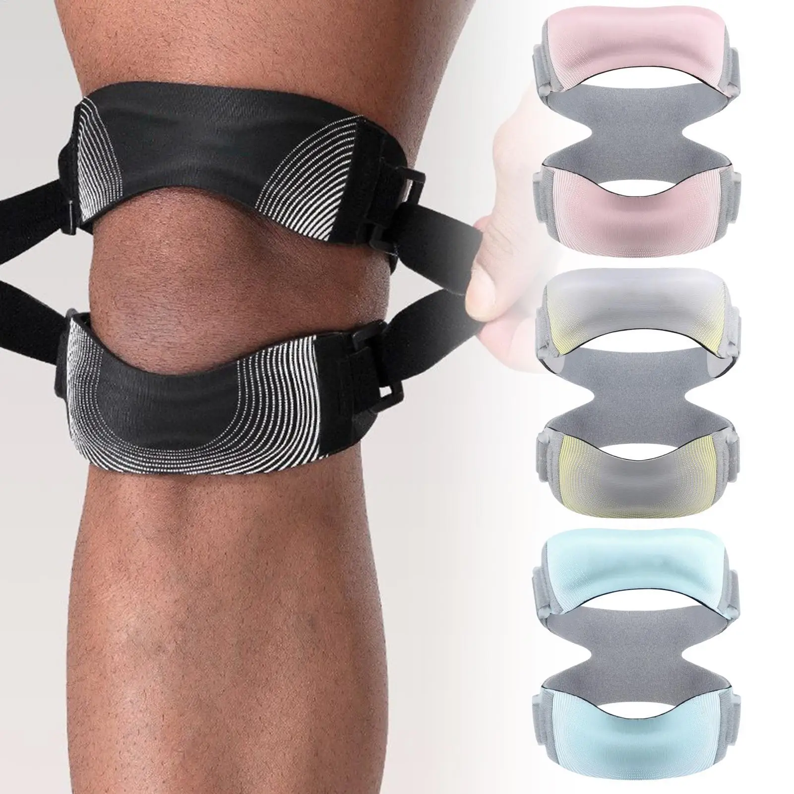Patellar Tendon Support Strap Patellar Band For Jumpers Portable Patella Strap Breathable Knee Guard For Mountain Climbing
Patellar Tendon Support Strap Patellar Band For Jumpers Portable Patella Strap Breathable Knee Guard For Mountain Climbing