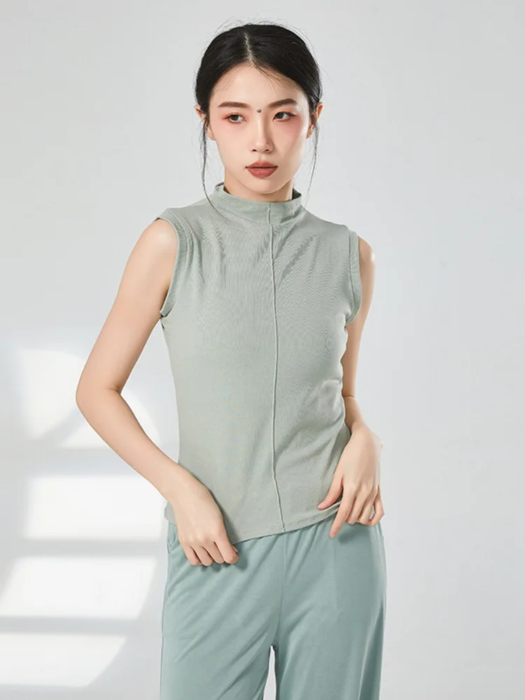 Dance Competitions Modern Body Half High Neck Vest Standing Bone Top Classical Practice Training Dance
Dance Competitions Modern Body Half High Neck Vest Standing Bone Top Classical Practice Training Dance