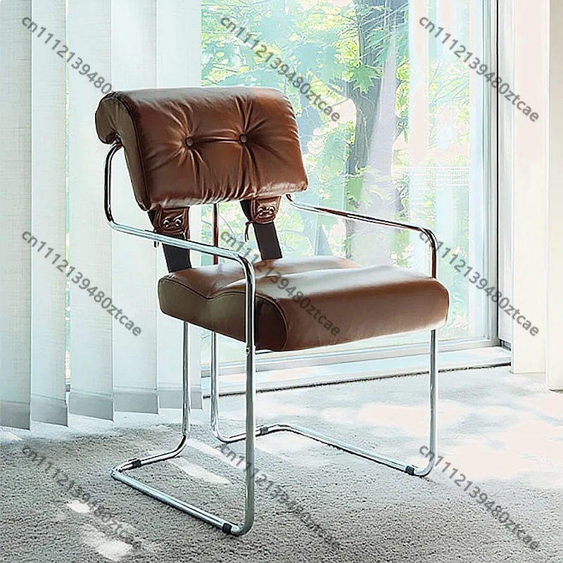 Modern Leather Dining Chair Set Luxury Armchair for Living Room Office Conference Soft Stool Home Furniture
Modern Leather Dining Chair Set Luxury Armchair for Living Room Office Conference Soft Stool Home Furniture