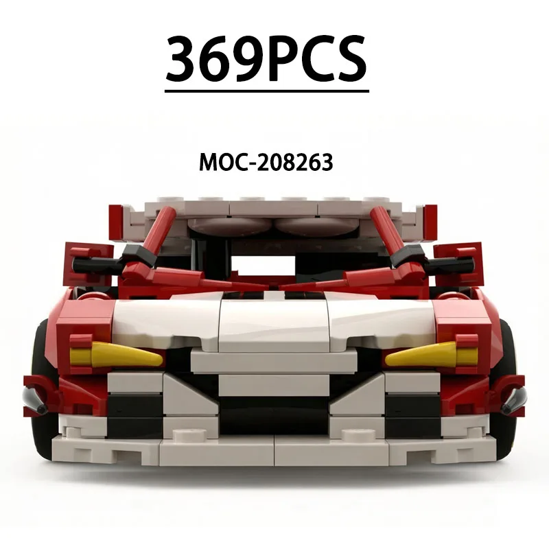 MOC-208263 Building Block Supercar Racing Car Assembly Model 369 Educational Gifts for Birthdays, Christmas, and New Year Toys
MOC-208263 Building Block Supercar Racing Car Assembly Model 369 Educational Gifts for Birthdays, Christmas, and New Year Toys