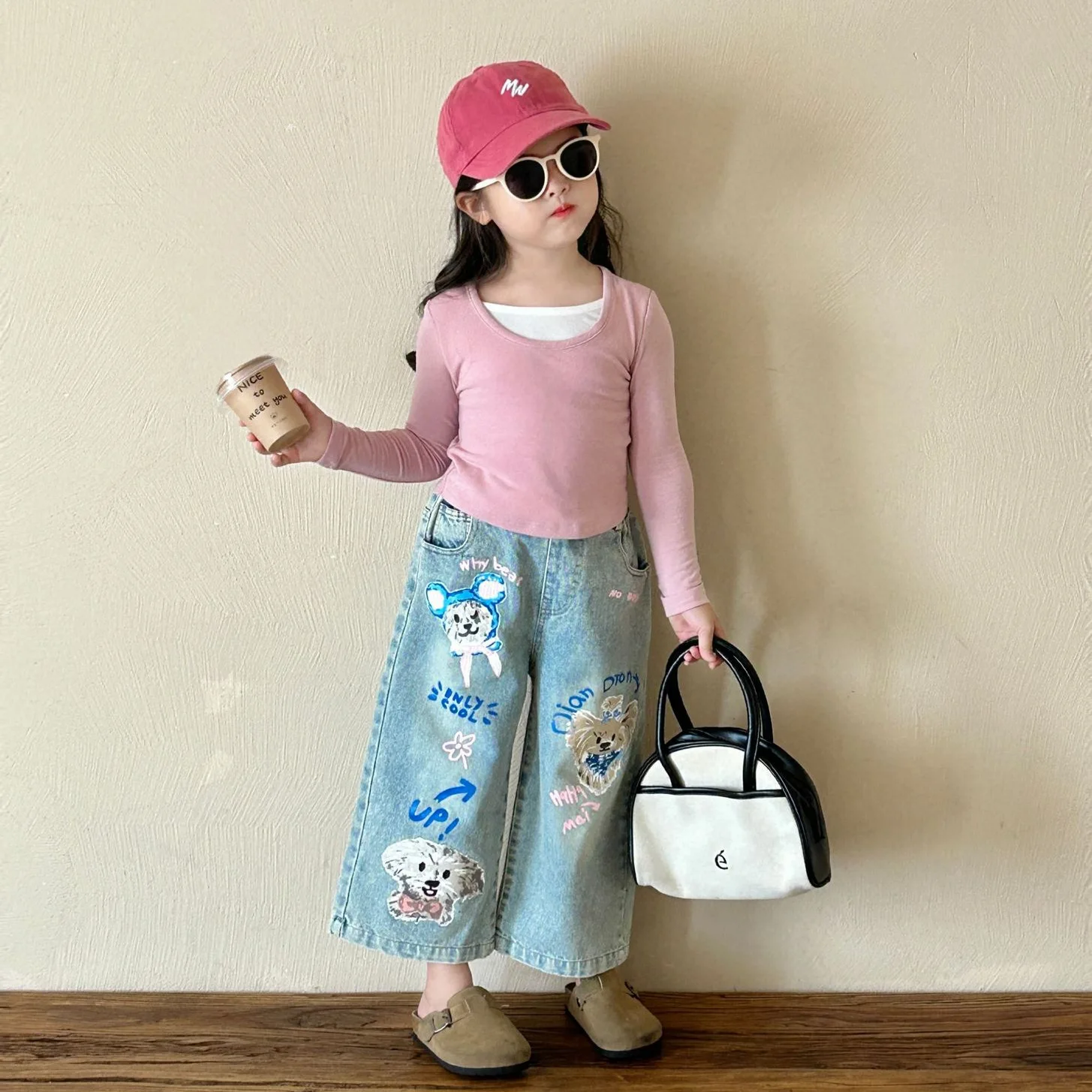 Girls Base Shirt Top 2024 Autumn New Children 2-7 Years Old Basic Long-sleeved Top Children Fake Two T-shirts Pink Cases Shirts
Girls Base Shirt Top 2024 Autumn New Children 2-7 Years Old Basic Long-sleeved Top Children Fake Two T-shirts Pink Cases Shirts