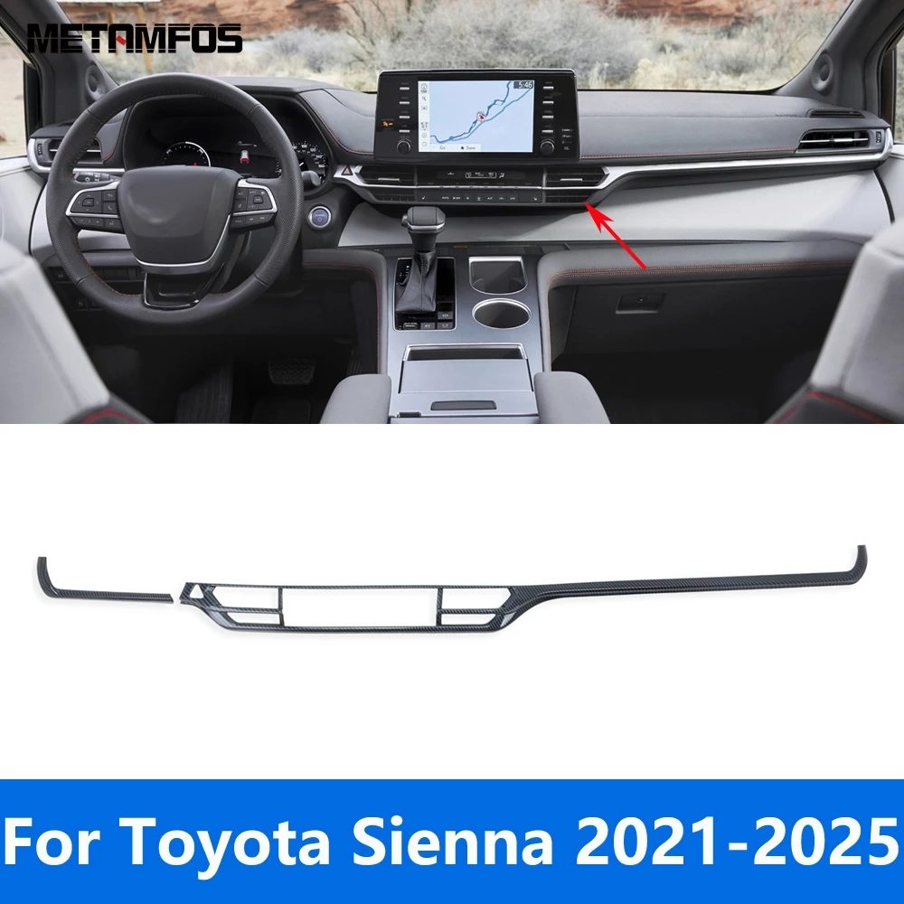 For Toyota Sienna 2021-2023 2024 2025 Carbon Fiber Center Console Air Condition Vent Outlet Cover Trim Accessories Car Styling
For Toyota Sienna 2021-2023 2024 2025 Carbon Fiber Center Console Air Condition Vent Outlet Cover Trim Accessories Car Styling