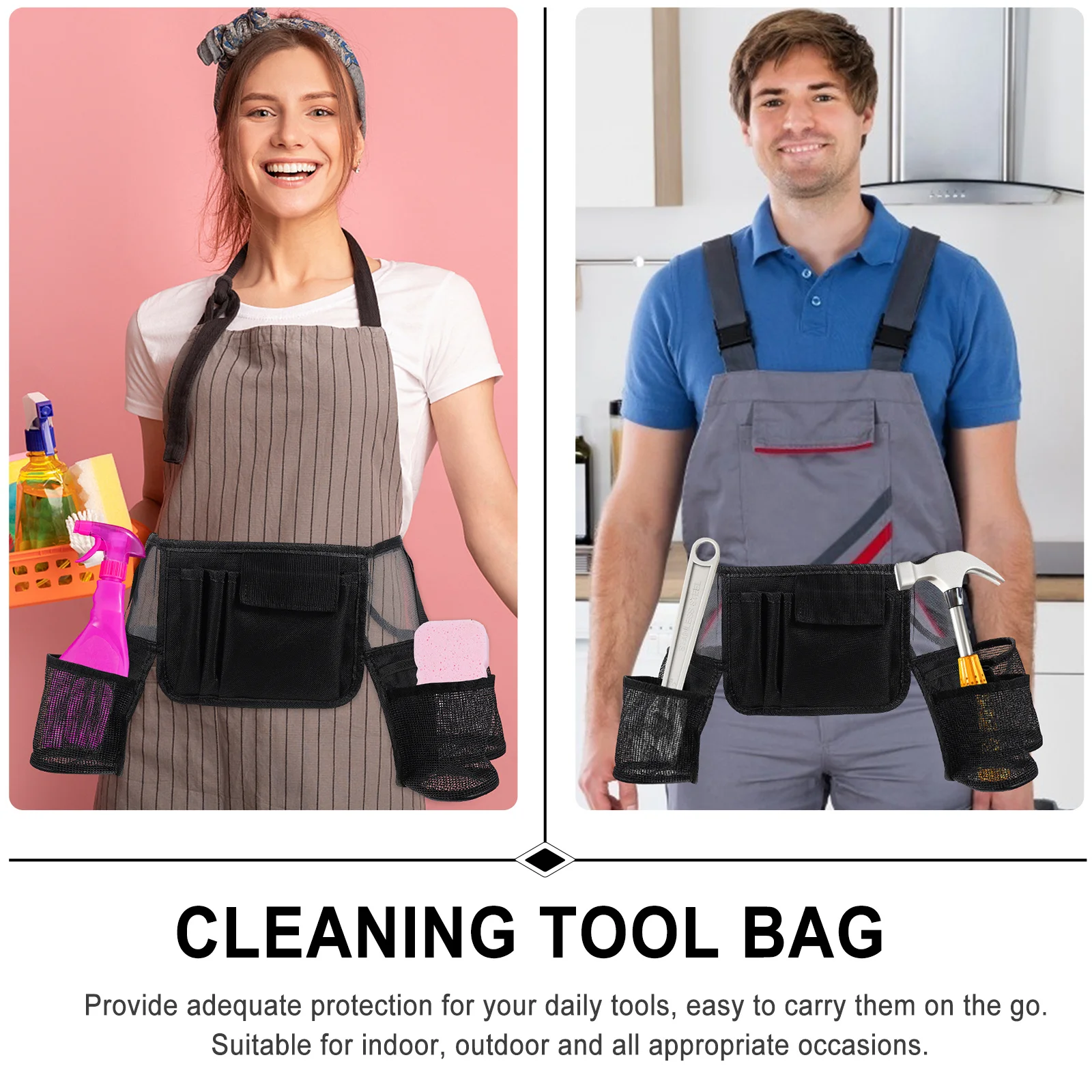 1Pcs Multifunctional Tool Waist Bag Waterproof Large Capacity Storage Pouch Adjustable Belt Maintenance Repair Organizer
1Pcs Multifunctional Tool Waist Bag Waterproof Large Capacity Storage Pouch Adjustable Belt Maintenance Repair Organizer