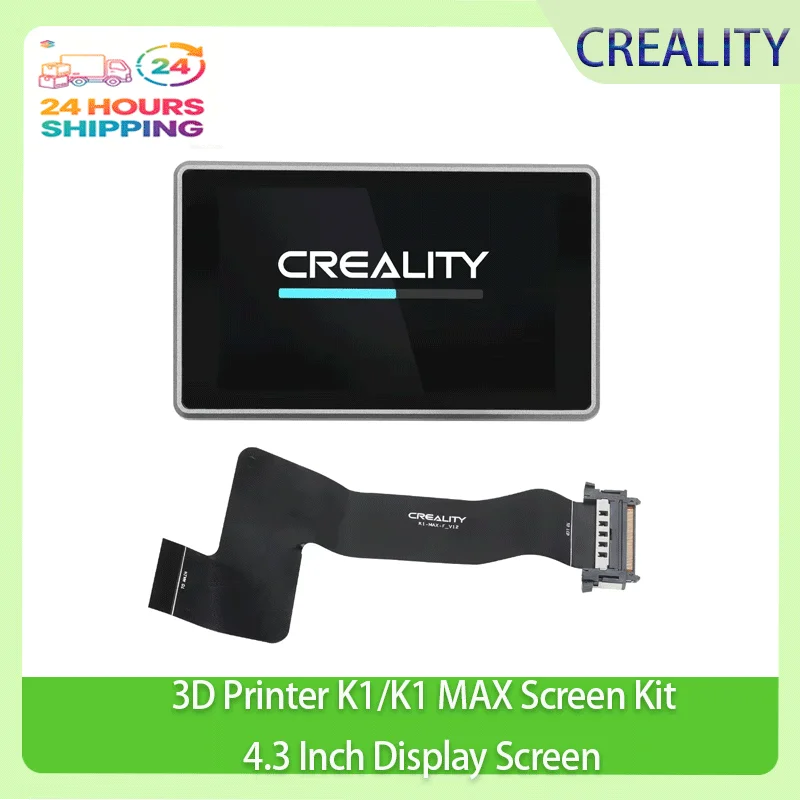 Creality Official 3D Printer K1/K1 MAX Screen Kit 4.3 Inch Display Screen 480×400 Touch Screen for K1 / K1 Max 3D Printer Parts
Creality Official 3D Printer K1/K1 MAX Screen Kit 4.3 Inch Display Screen 480×400 Touch Screen for K1 / K1 Max 3D Printer Parts