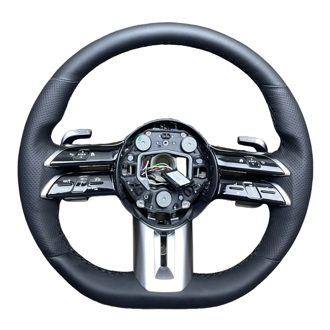 For Customized Sports Full Leather Steering Wheel 40MM Grip 4 Spokes Mercedes Benz C-Class S-Class W211 W222 W221 W204 W205 W12
For Customized Sports Full Leather Steering Wheel 40MM Grip 4 Spokes Mercedes Benz C-Class S-Class W211 W222 W221 W204 W205 W12