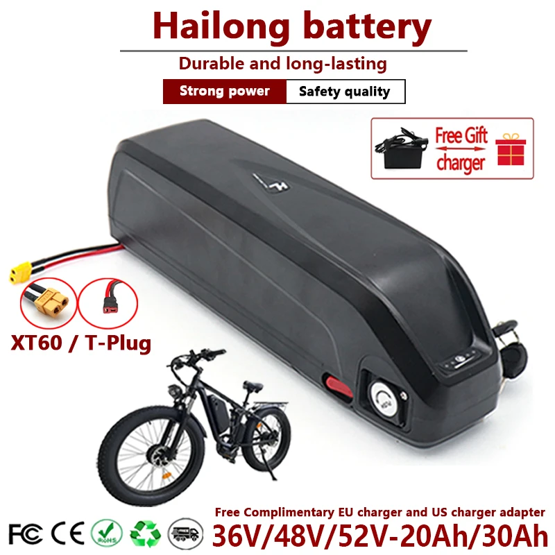 100% New Hailong Battery 36V 48V 52V-20Ah 30Ah for Bafang BBS02 BBS03 BBSHD Motor Hailong Battery 36V Hailong 48V
100% New Hailong Battery 36V 48V 52V-20Ah 30Ah for Bafang BBS02 BBS03 BBSHD Motor Hailong Battery 36V Hailong 48V