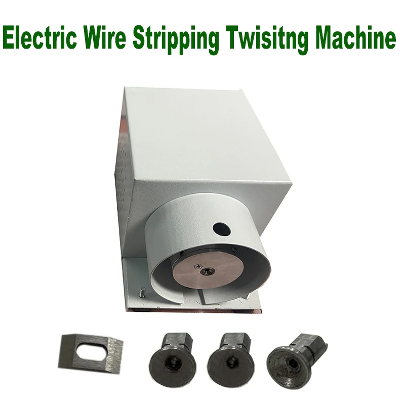 1mm - 4mm Wire Stripping Twisting Machine Cable Stripper Stripping Length 2 -20mm Electrical Twist Wire Tool with Extra Blade
1mm - 4mm Wire Stripping Twisting Machine Cable Stripper Stripping Length 2 -20mm Electrical Twist Wire Tool with Extra Blade