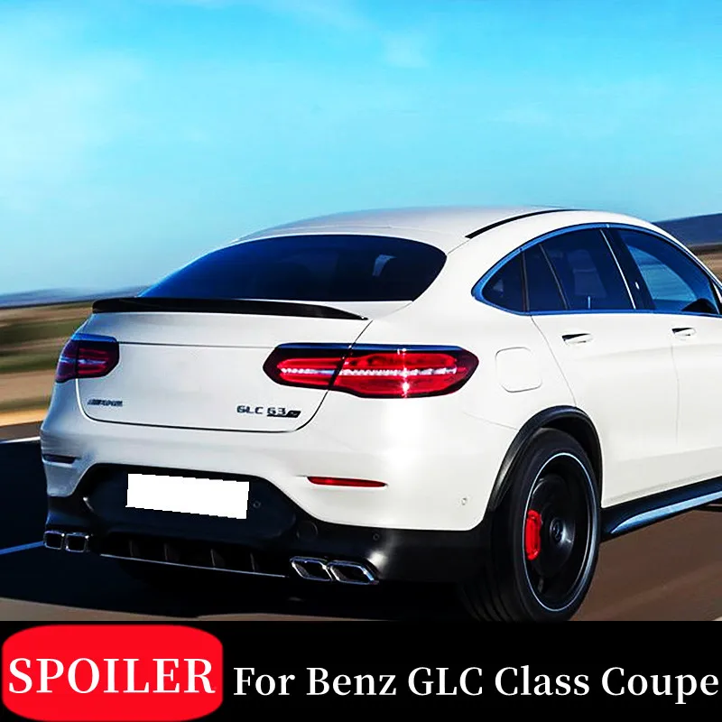 Carbon Glossy Black ABS Rear Trunk Lid Car Spoiler Wings For 2016 17 18 19 20 21 22 Mercedes GLC Class Coupe GLC300 250 260 43
Carbon Glossy Black ABS Rear Trunk Lid Car Spoiler Wings For 2016 17 18 19 20 21 22 Mercedes GLC Class Coupe GLC300 250 260 43