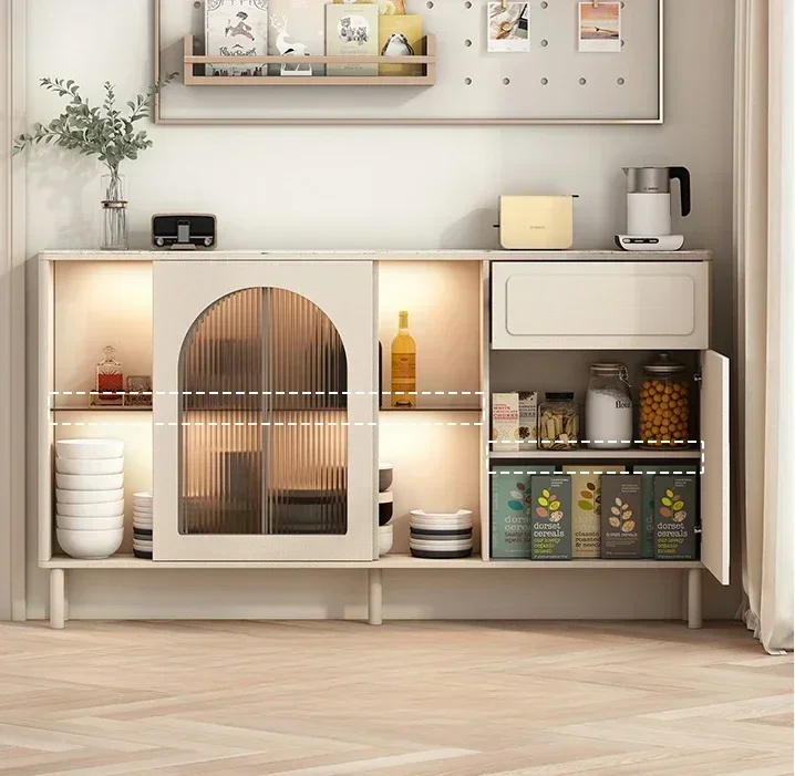 Премиум-класс: Практичный пристенный кухонный шкаф для еды, настенный органайзер, с каменной панелью, в стиле легкой роскоши для гостиной, чайный шкаф
Премиум-класс: Практичный пристенный кухонный шкаф для еды, настенный органайзер, с каменной панелью, в стиле легкой роскоши для гостиной, чайный шкаф