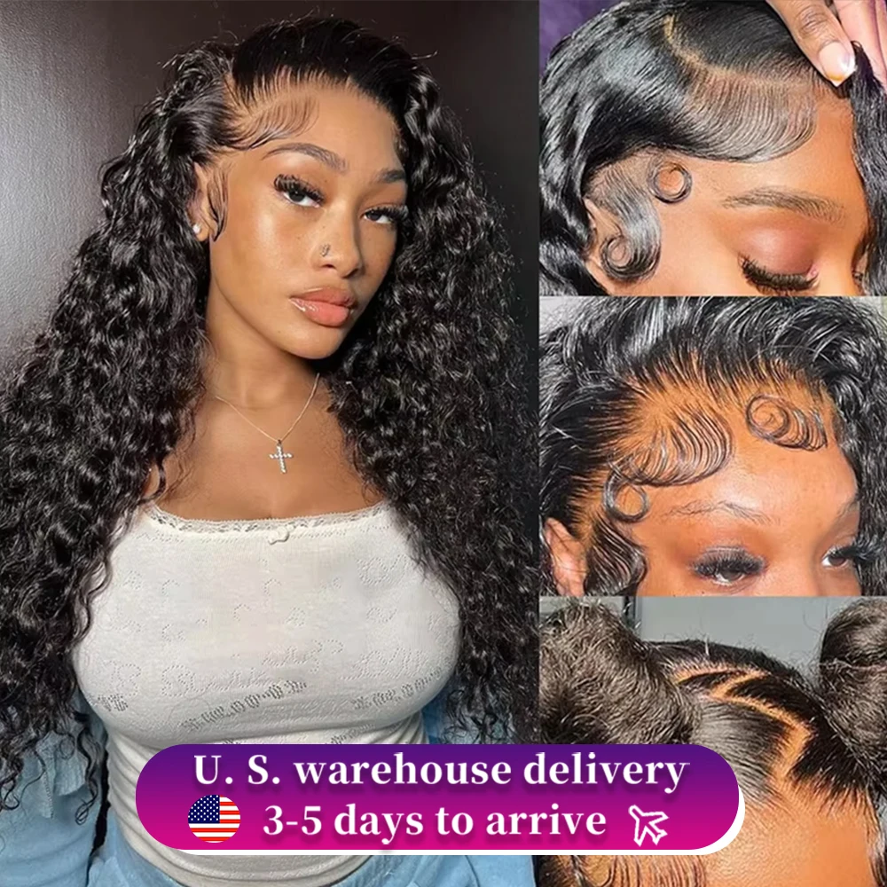 300% 30 40 Inch 13x6 Loose Wave HD Lace Frontal Wigs 13x4 Water Deep Wave Remy Lace Front Human Hair Wigs Pre Plucked Curly Wigs
300% 30 40 Inch 13x6 Loose Wave HD Lace Frontal Wigs 13x4 Water Deep Wave Remy Lace Front Human Hair Wigs Pre Plucked Curly Wigs