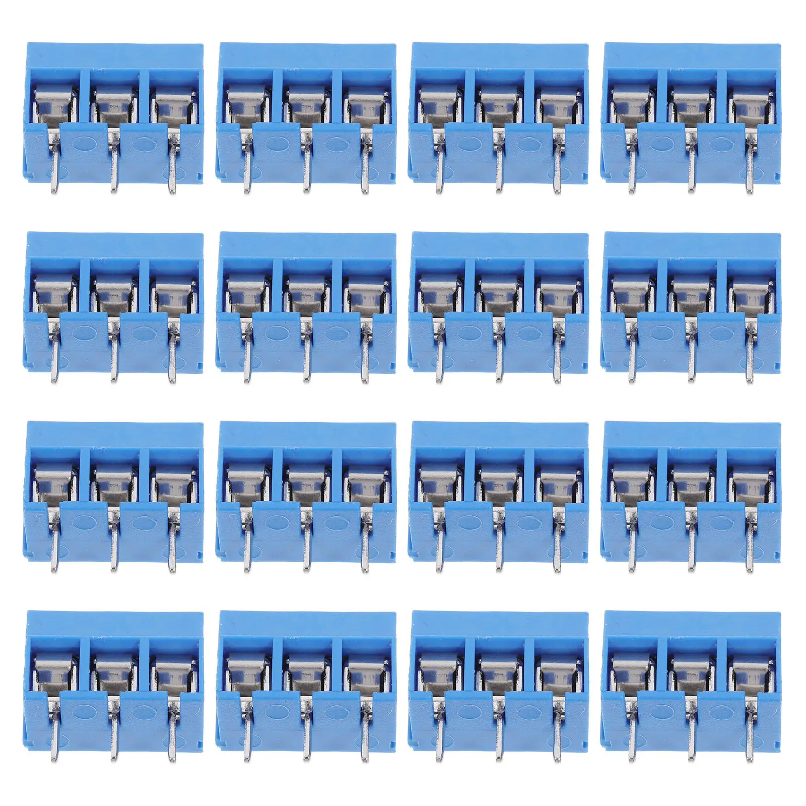 20Pcs Screw Terminal Block 3.5mm Pitch Pcb Mount Connector Easy Assembly Secure Connection for Electronics Projects DIY Wiring
20Pcs Screw Terminal Block 3.5mm Pitch Pcb Mount Connector Easy Assembly Secure Connection for Electronics Projects DIY Wiring