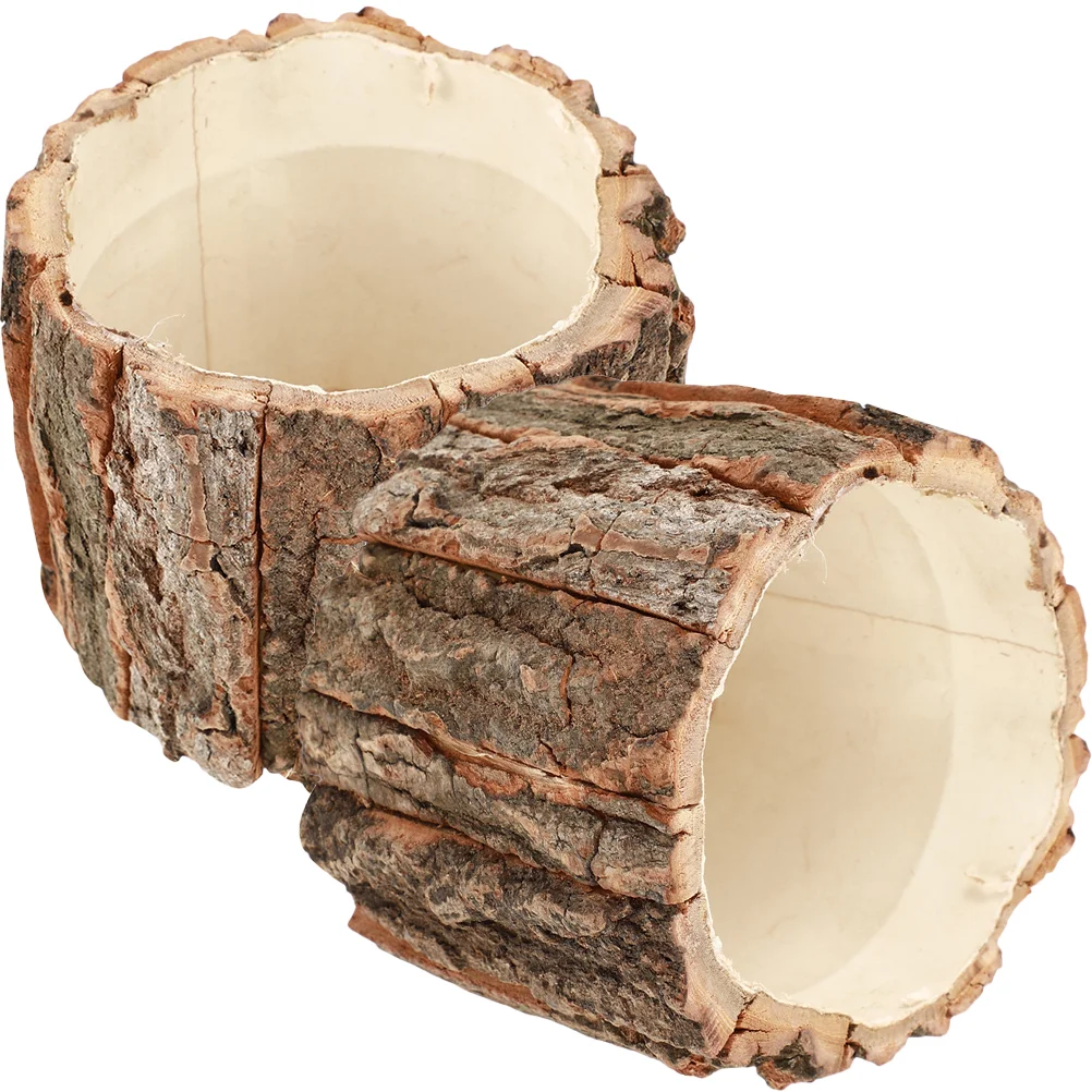 2 Pcs Bark Fountain Succulent Planters Wooden Stump Flower Pot Rustic Pots Succulents Tree
2 Pcs Bark Fountain Succulent Planters Wooden Stump Flower Pot Rustic Pots Succulents Tree