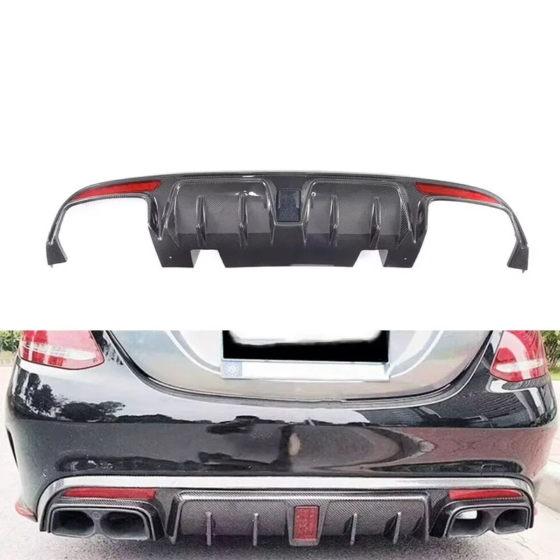Carbon Fiber W205 C63 Rear Diffuser for Mercedes Benz C63 Sport Bumper B Style 2015-2017
Carbon Fiber W205 C63 Rear Diffuser for Mercedes Benz C63 Sport Bumper B Style 2015-2017