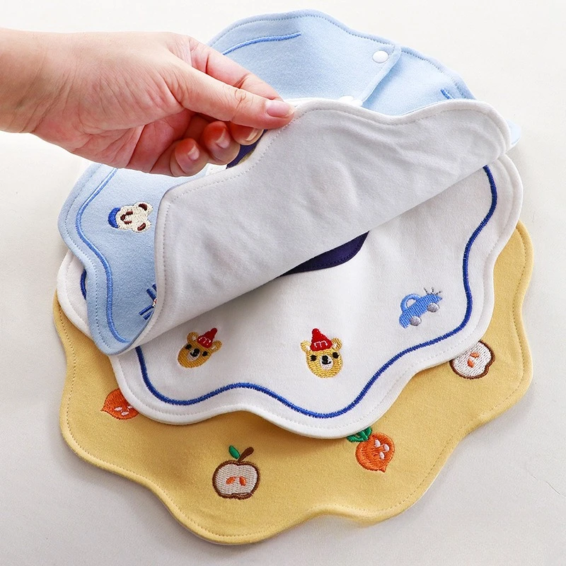 Cute Cartoon Baby Bibs Waterproof Burp Saliva Towel Cartoon Boys Girls Accessories Clothing 360 Circular for Baby Feeding Tools
Cute Cartoon Baby Bibs Waterproof Burp Saliva Towel Cartoon Boys Girls Accessories Clothing 360 Circular for Baby Feeding Tools