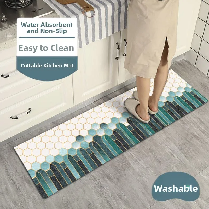 Nordic Style Kitchen Door Mat Anti Slip Oil Resistant Silicon Dendroid Floor Mat Home Use Carpet Washable Waterproof
Nordic Style Kitchen Door Mat Anti Slip Oil Resistant Silicon Dendroid Floor Mat Home Use Carpet Washable Waterproof