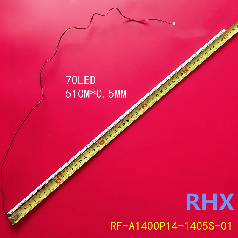 LED backlight strip for 40 inch 51CM LEHUA LED40C380 LCD TV BACKLIGHT STRIP RF-A1400P14-1405S-01 70LED 51CM*0.5MM
LED backlight strip for 40 inch 51CM LEHUA LED40C380 LCD TV BACKLIGHT STRIP RF-A1400P14-1405S-01 70LED 51CM*0.5MM