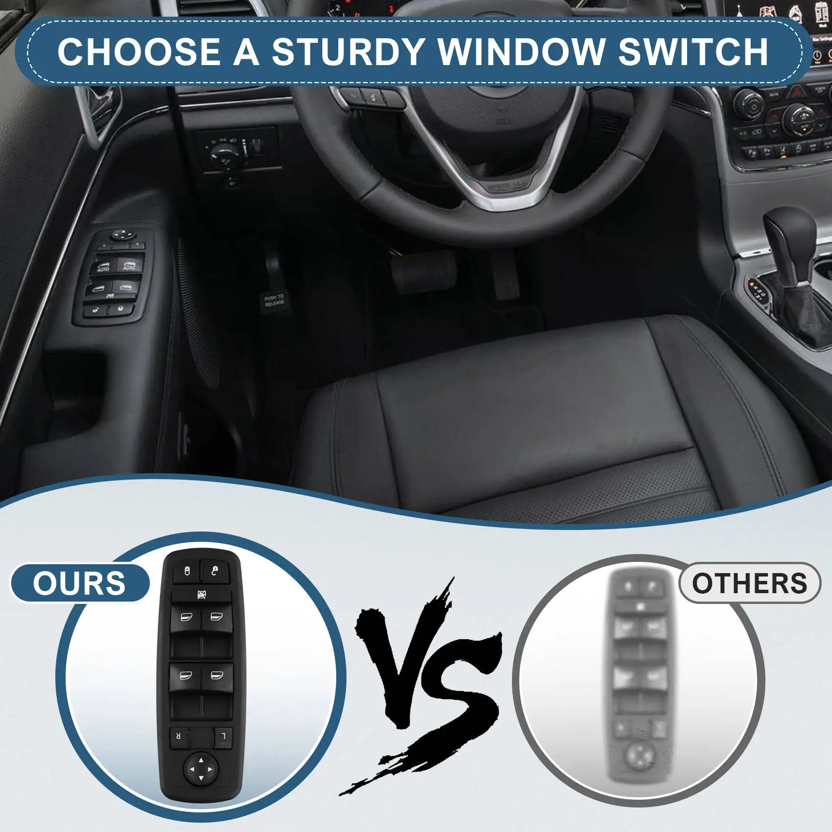 VC-Innovative-электрический переключатель стеклоподъемника для Dodge Durango Jeep Grand Cherokee 2016-2021 68319802AA 68289802AB 
VC-Innovative-электрический переключатель стеклоподъемника для Dodge Durango Jeep Grand Cherokee 2016-2021 68319802AA 68289802AB